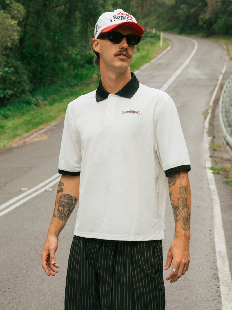 Caddy Issues Polo - White