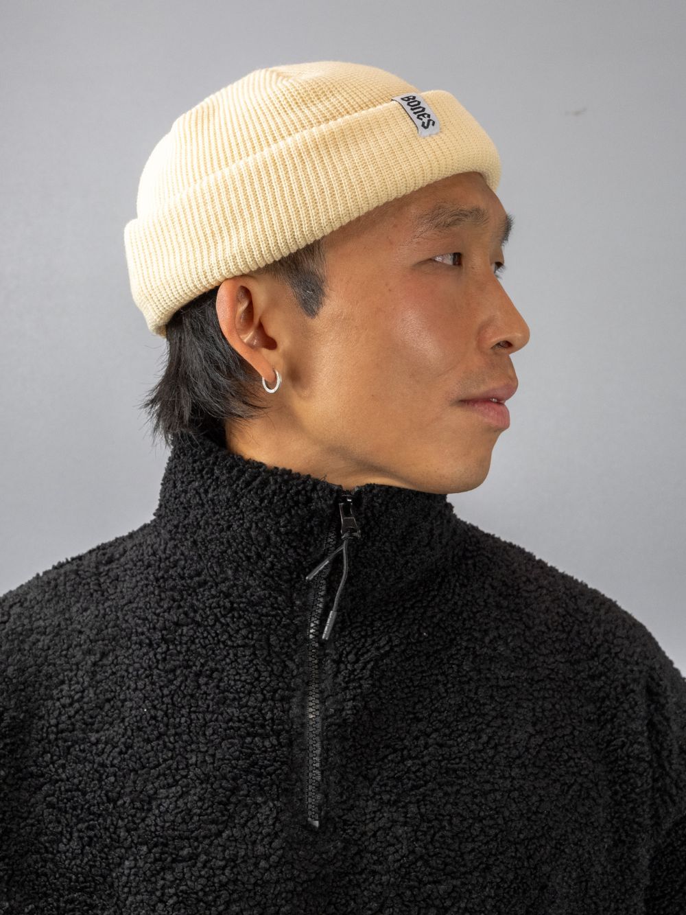 Low Key Docker Beanie in Tan | Billy Bones Club