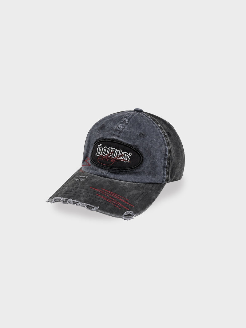 Steeze Machine Cap - Washed Blue