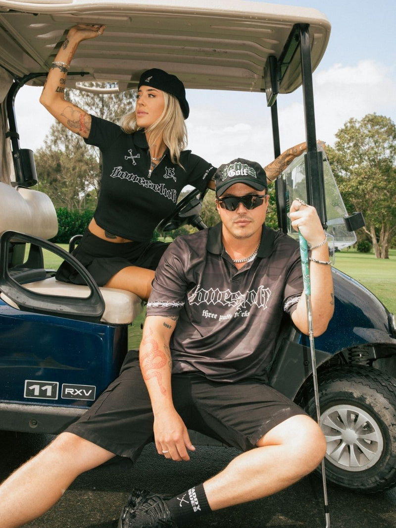 Three Putts Polo - Black