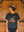 Bones Rodeo Ringer Tee - Washed Black/Red