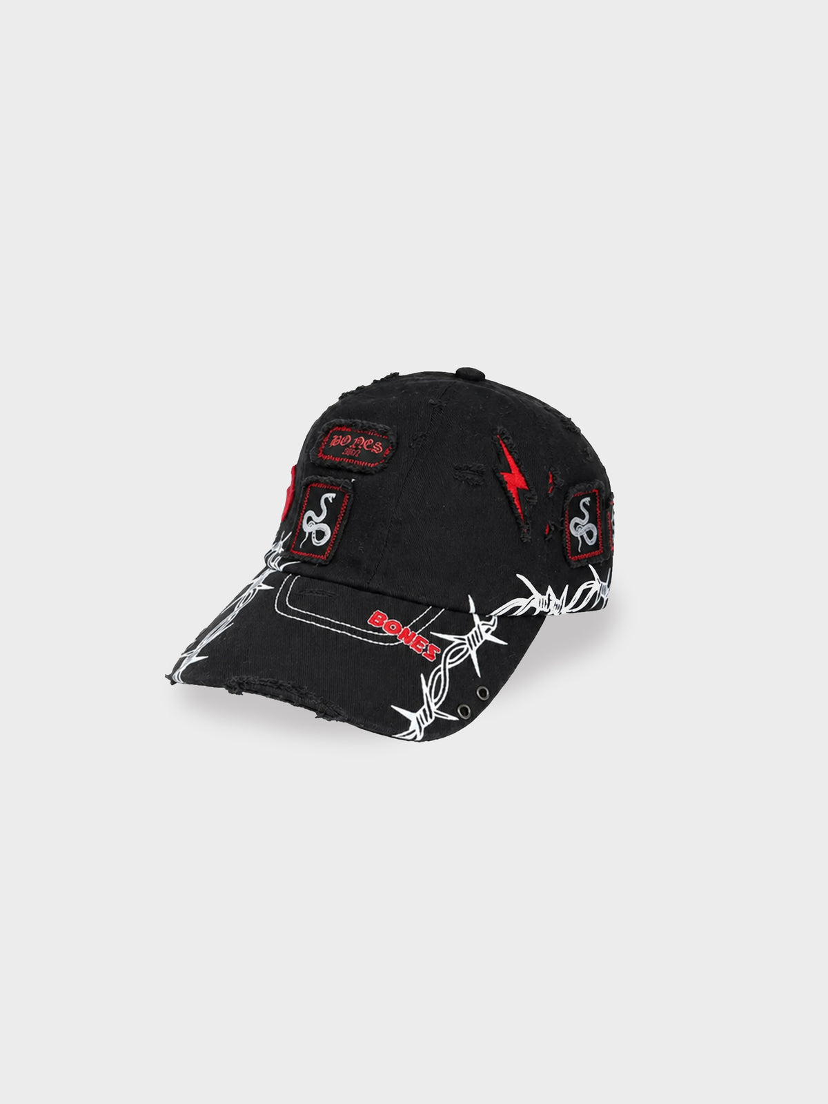 Patch Me Up Cap - Washed Black