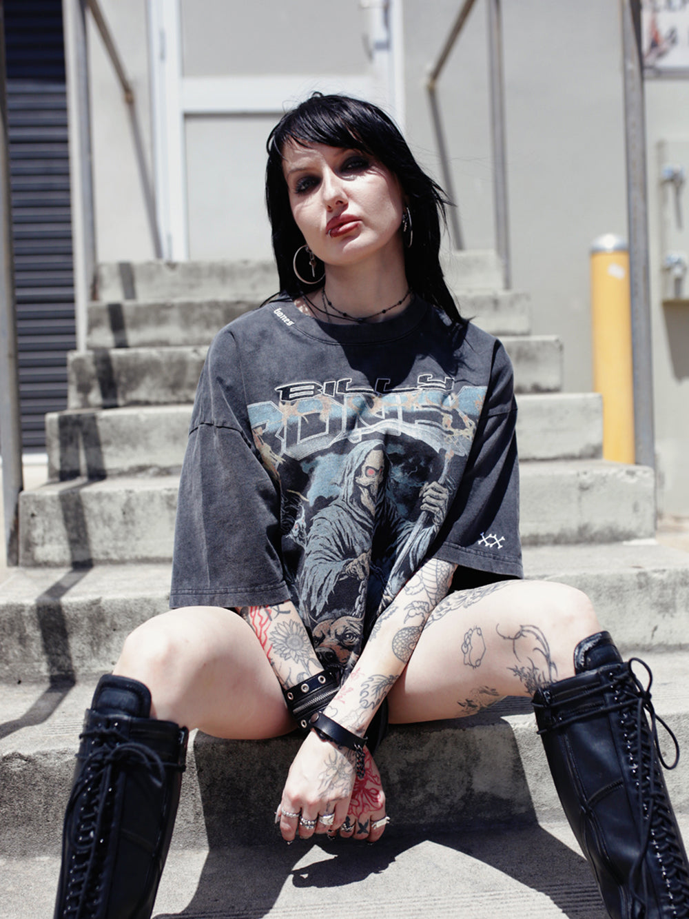 Till The End Legacy Tee - Vintage Black