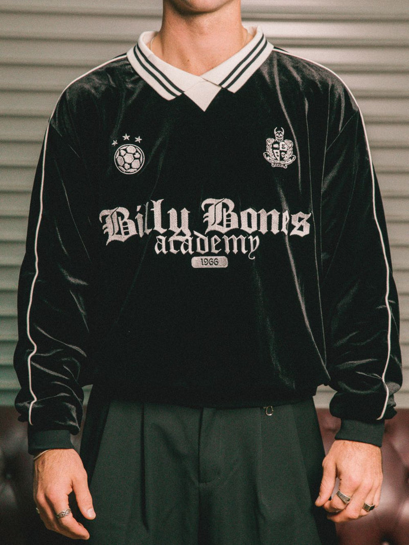 FC Velvet Sweater - Black