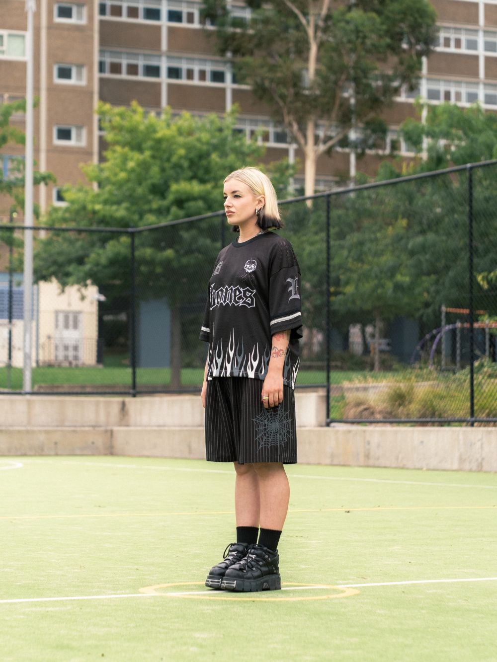 FC Burner Jersey - Mesh Black