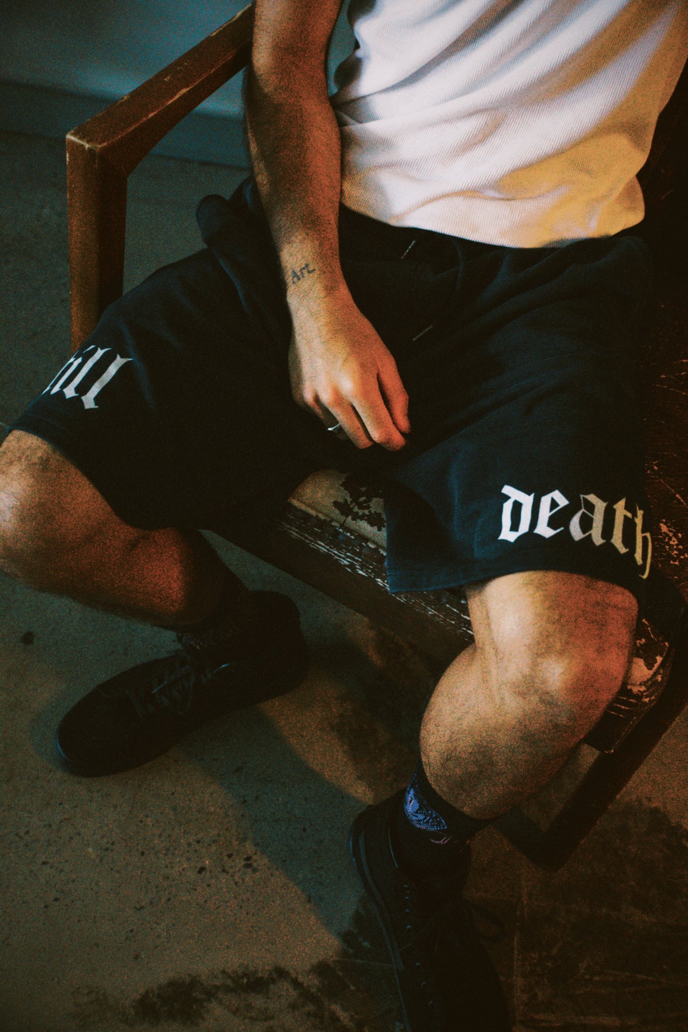 Till Death 2.0 Shorts - Vintage Black