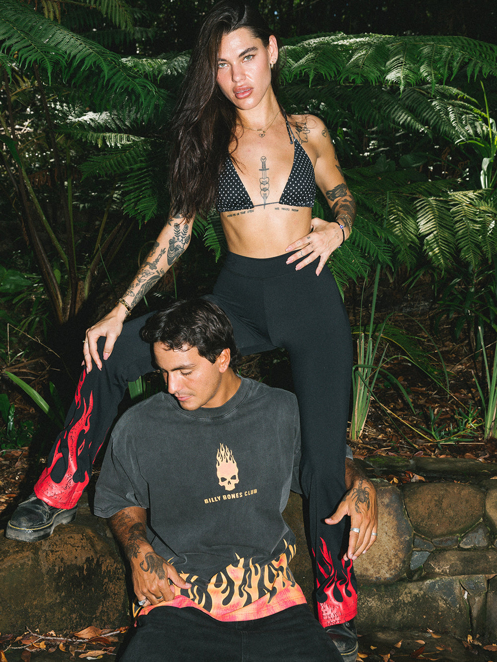 Burner Flares - Black