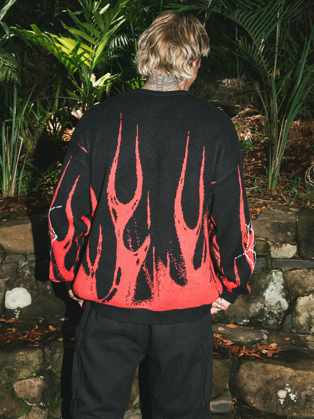 FC Flame Knit - Black/Red