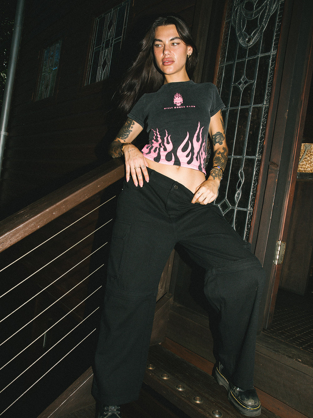 Gothic Convertible Pants - Black