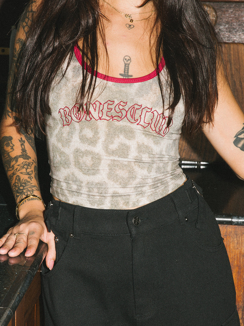 Leopard Low Crop - Spotted