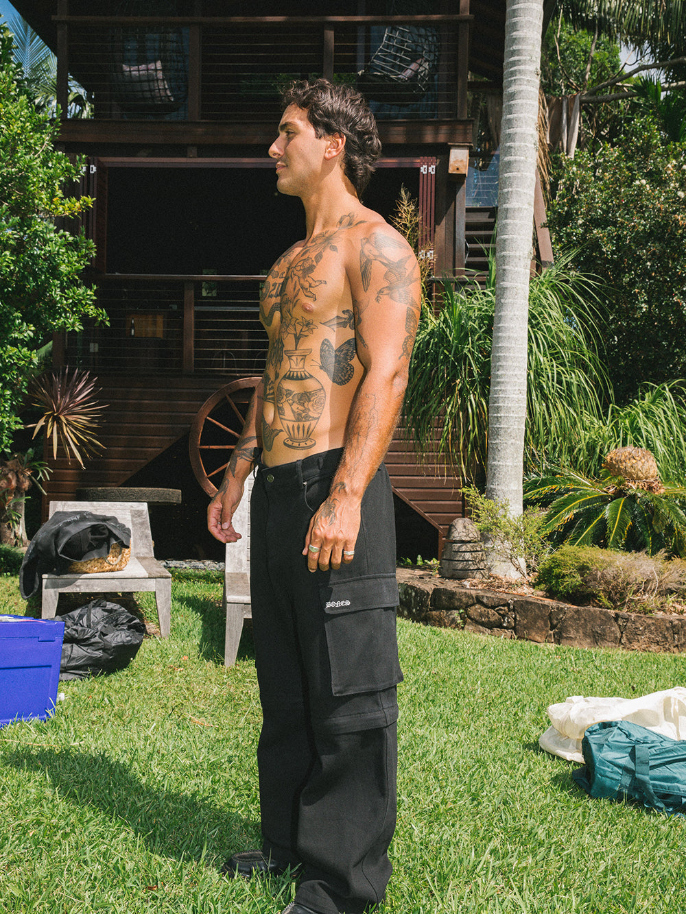 Gothic Convertible Pants - Black