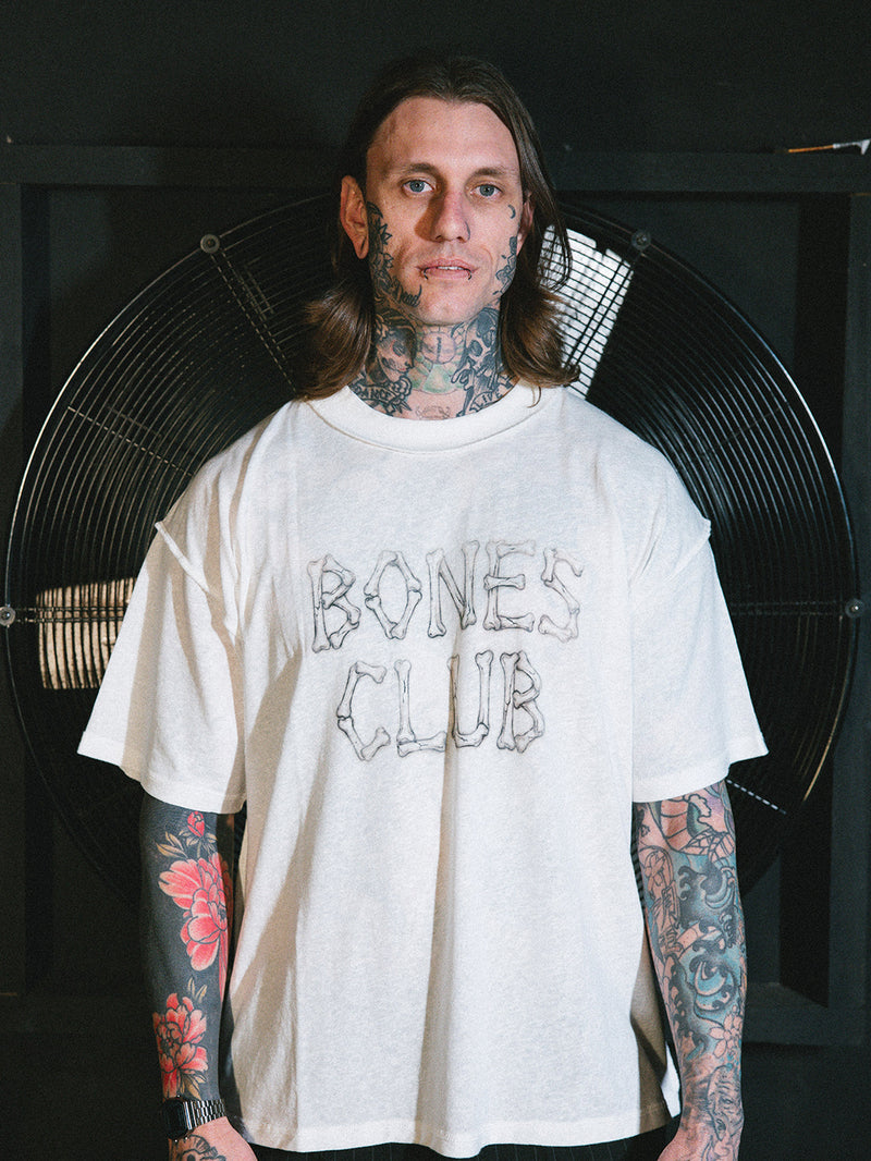 Bones Club Lightweight Tee - White
