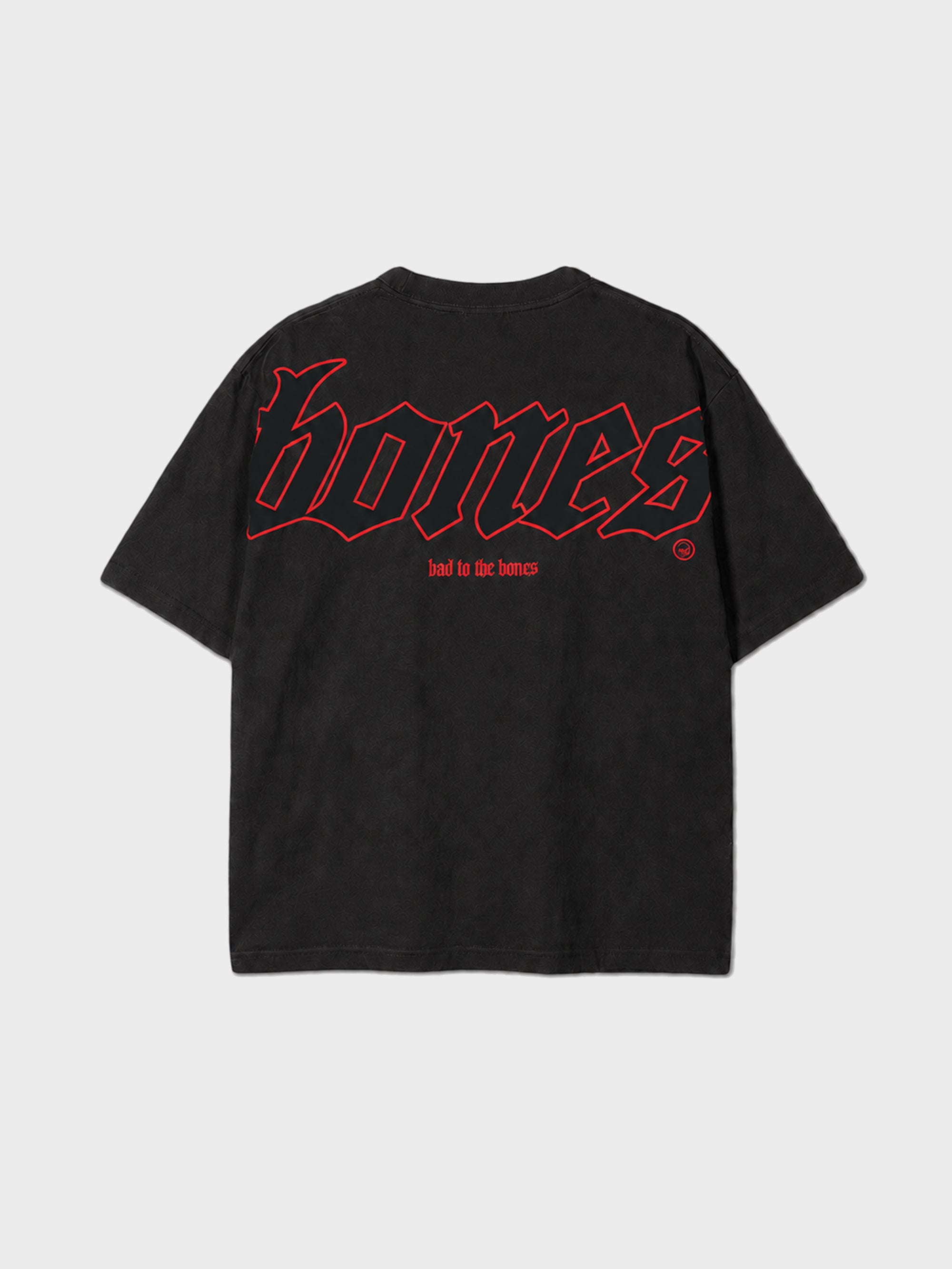 Bones Classic 2.0 Tee - Black/Red
