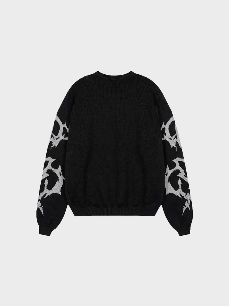 Bones Crawler Knit - Black