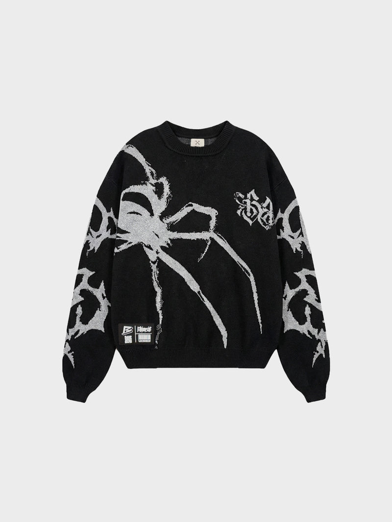 Bones Crawler Knit - Black