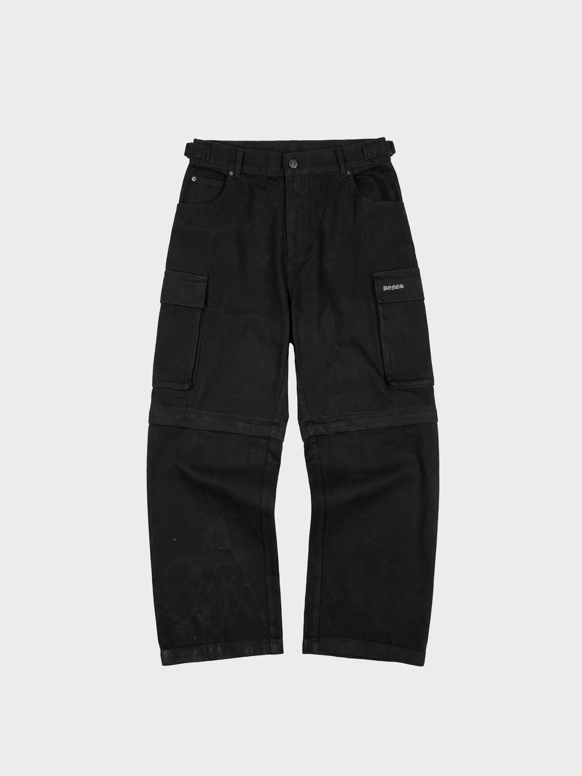 Gothic Convertible Pants - Black