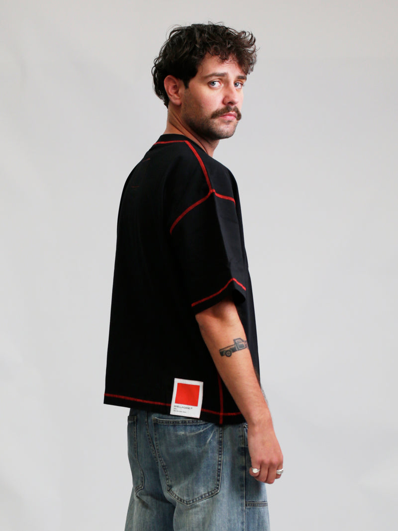 Epoch Blank Tee - Contrast Black