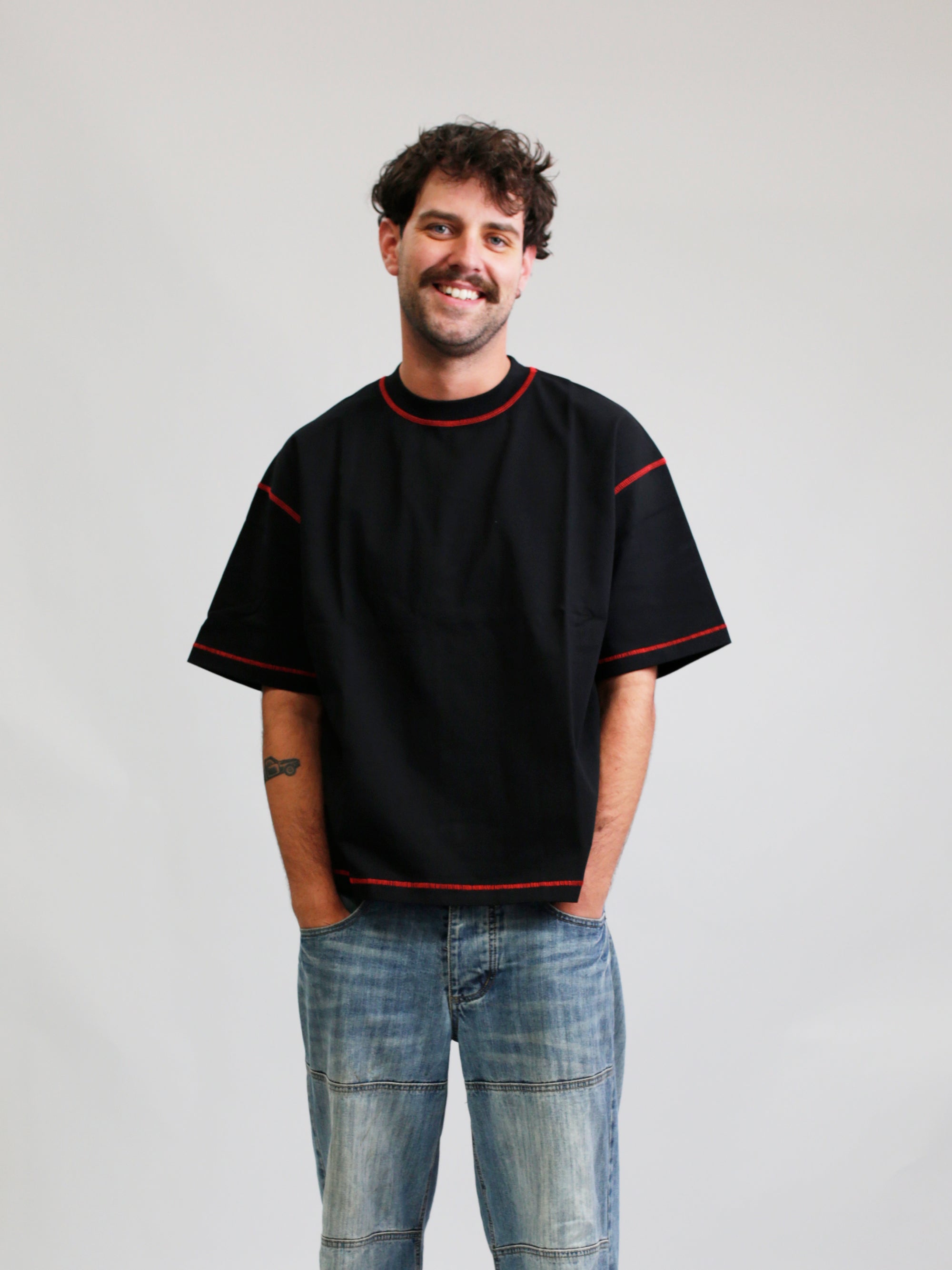 Epoch Blank Tee - Contrast Black