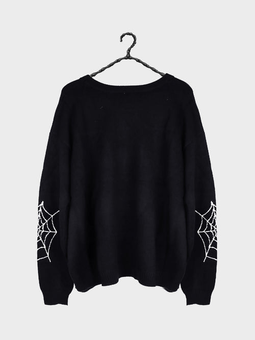 Backbone Knit - Black/Red
