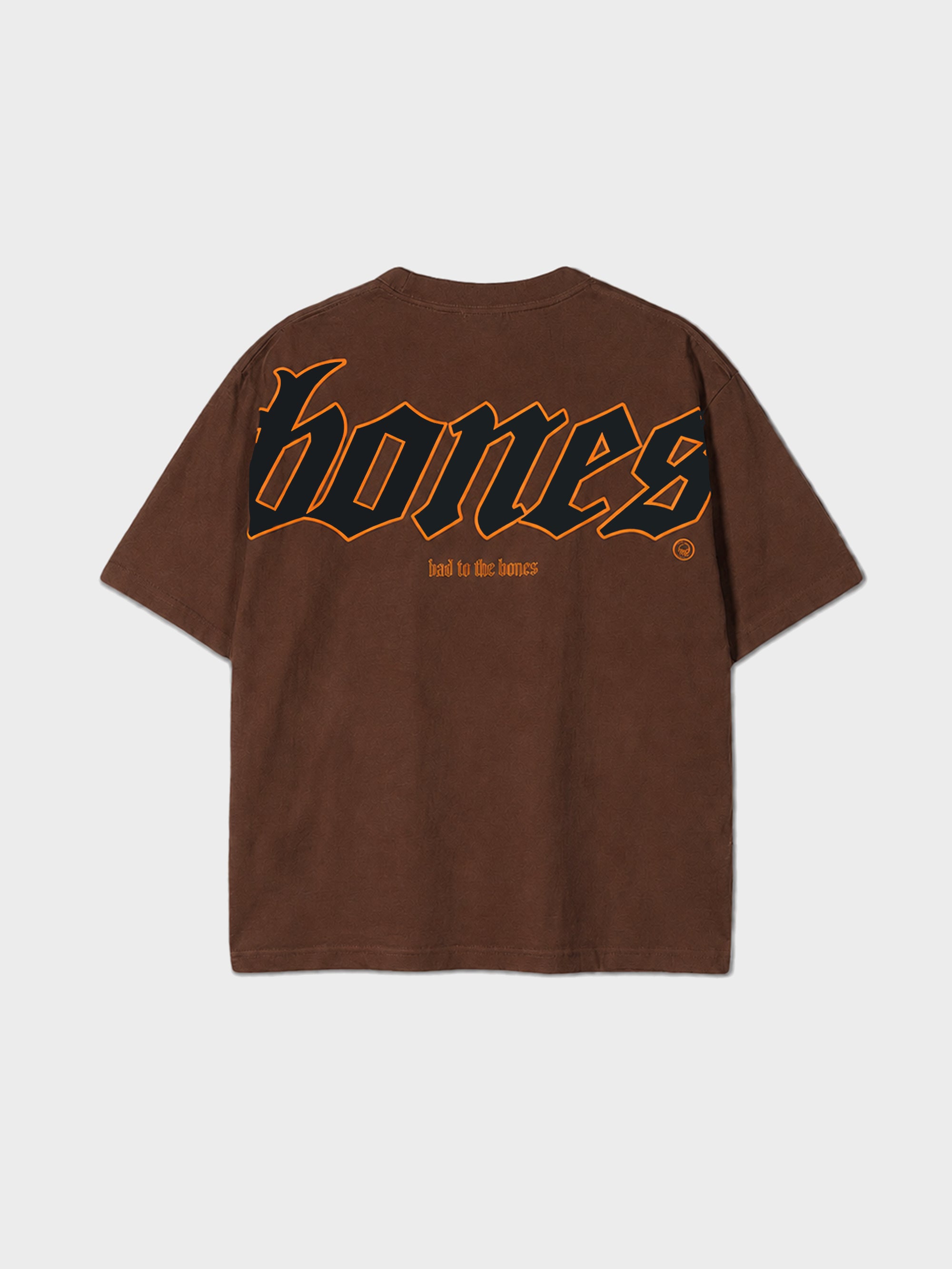 Bones Classic 2.0 Tee - Brown/Orange