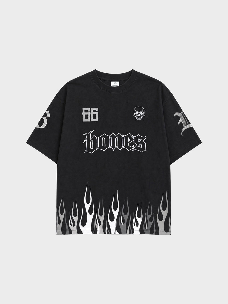 Burner Boxy Tee - Vintage Black