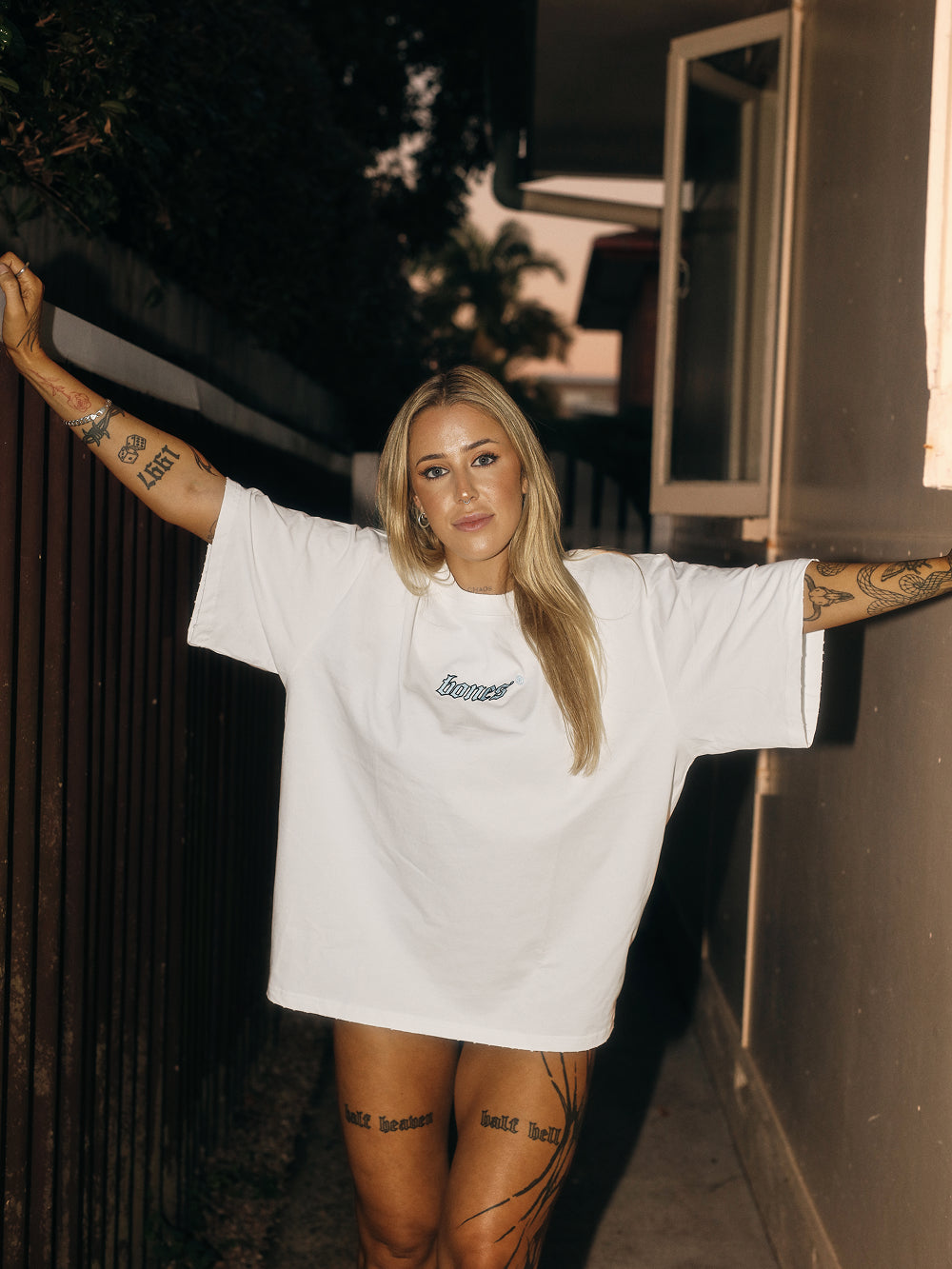 Bones Classic 2.0 Tee - White/Blue