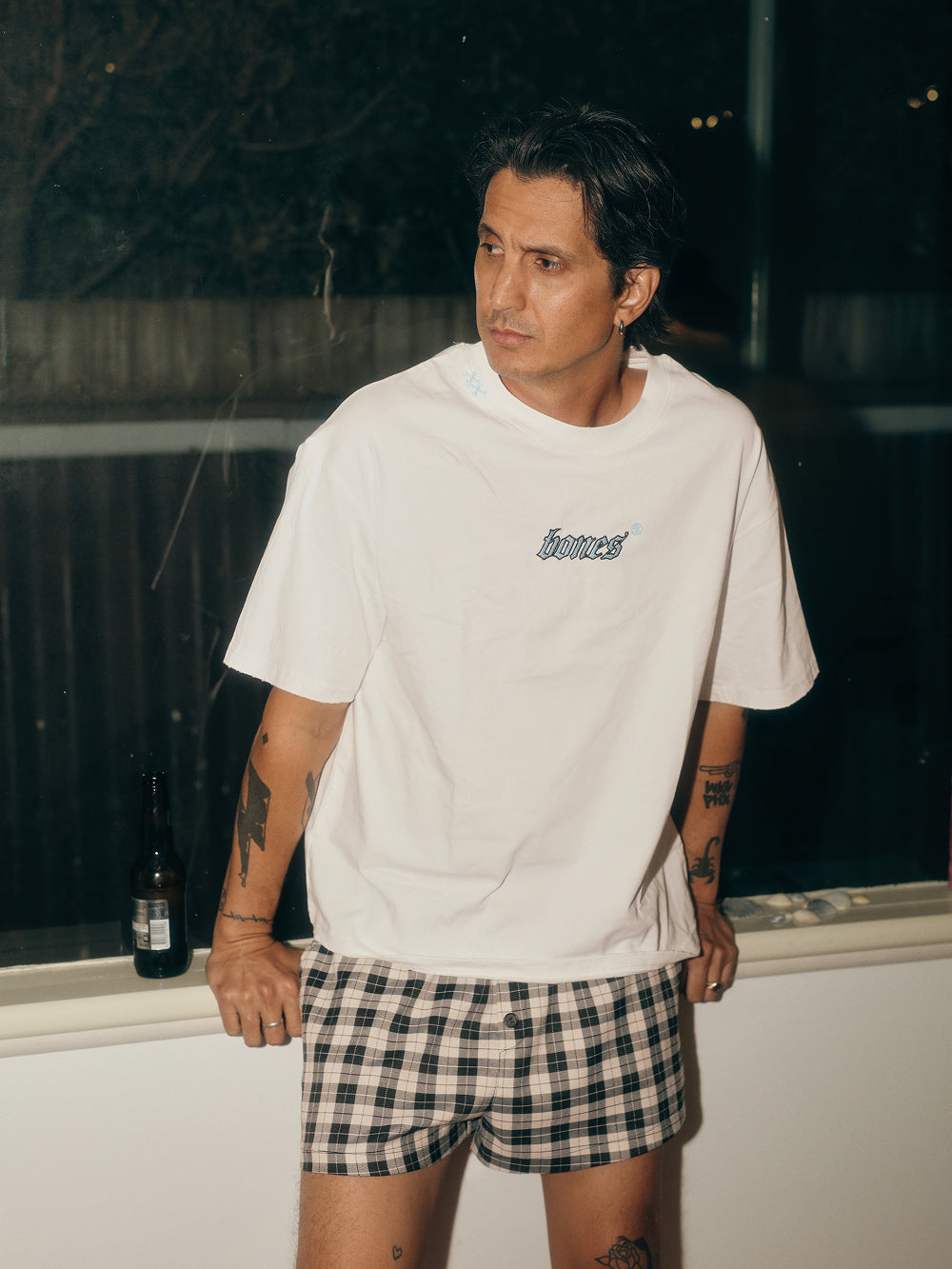Bones Classic 2.0 Tee - White/Blue
