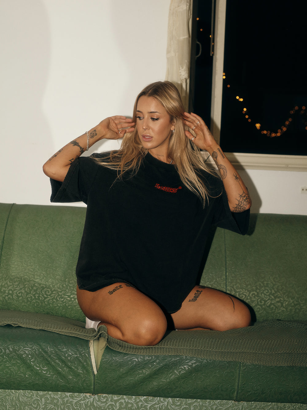 Bones Classic 2.0 Tee - Black/Red