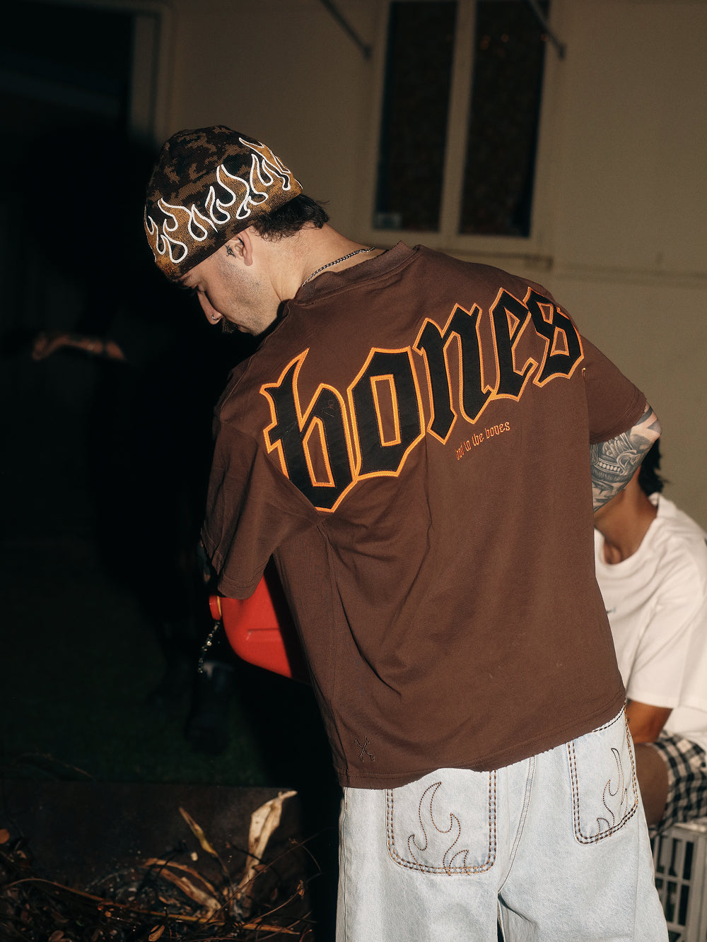 Bones Classic 2.0 Tee - Brown/Orange