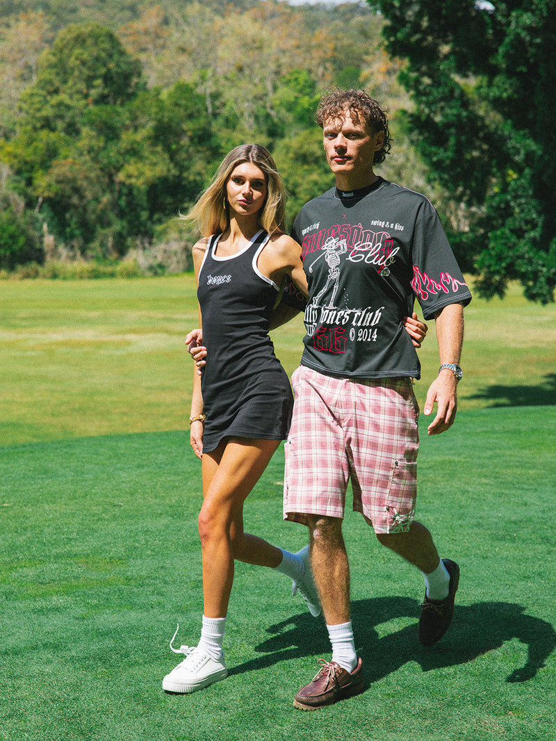 Flamed Swinger Active Tee - Black