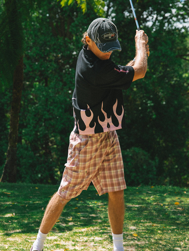 Swingers Burner Golf Hat - Black