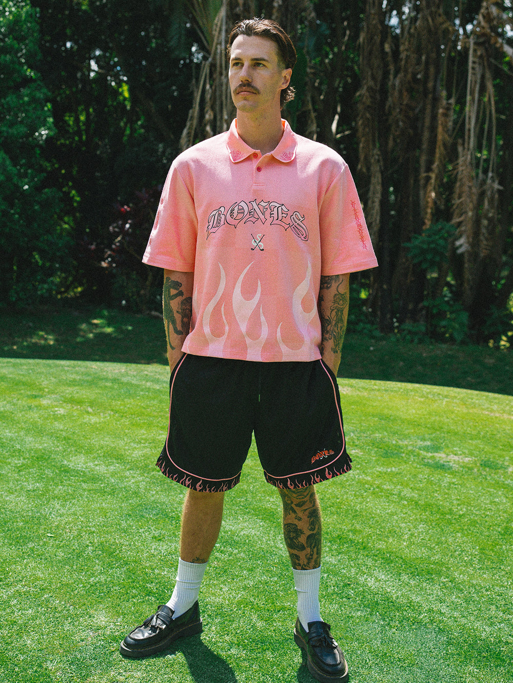 Small Flamed Ballers - Pink