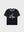 Bones Rodeo Ringer Tee - Washed Black/White