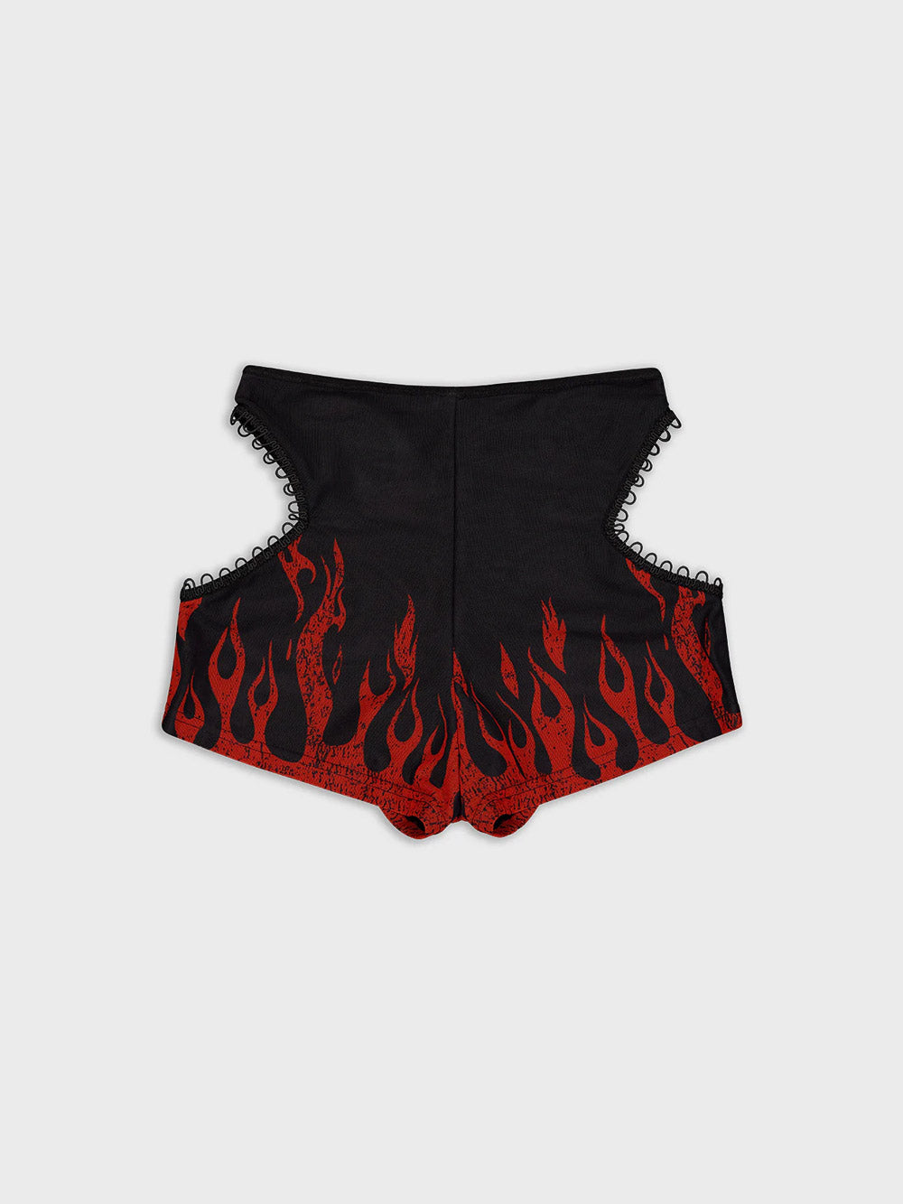 Firestarter Festival Shorts - Black/Red | Billy Bones Club