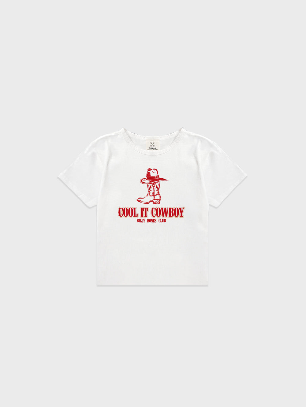 Cool It Baby Tee - Vintage White