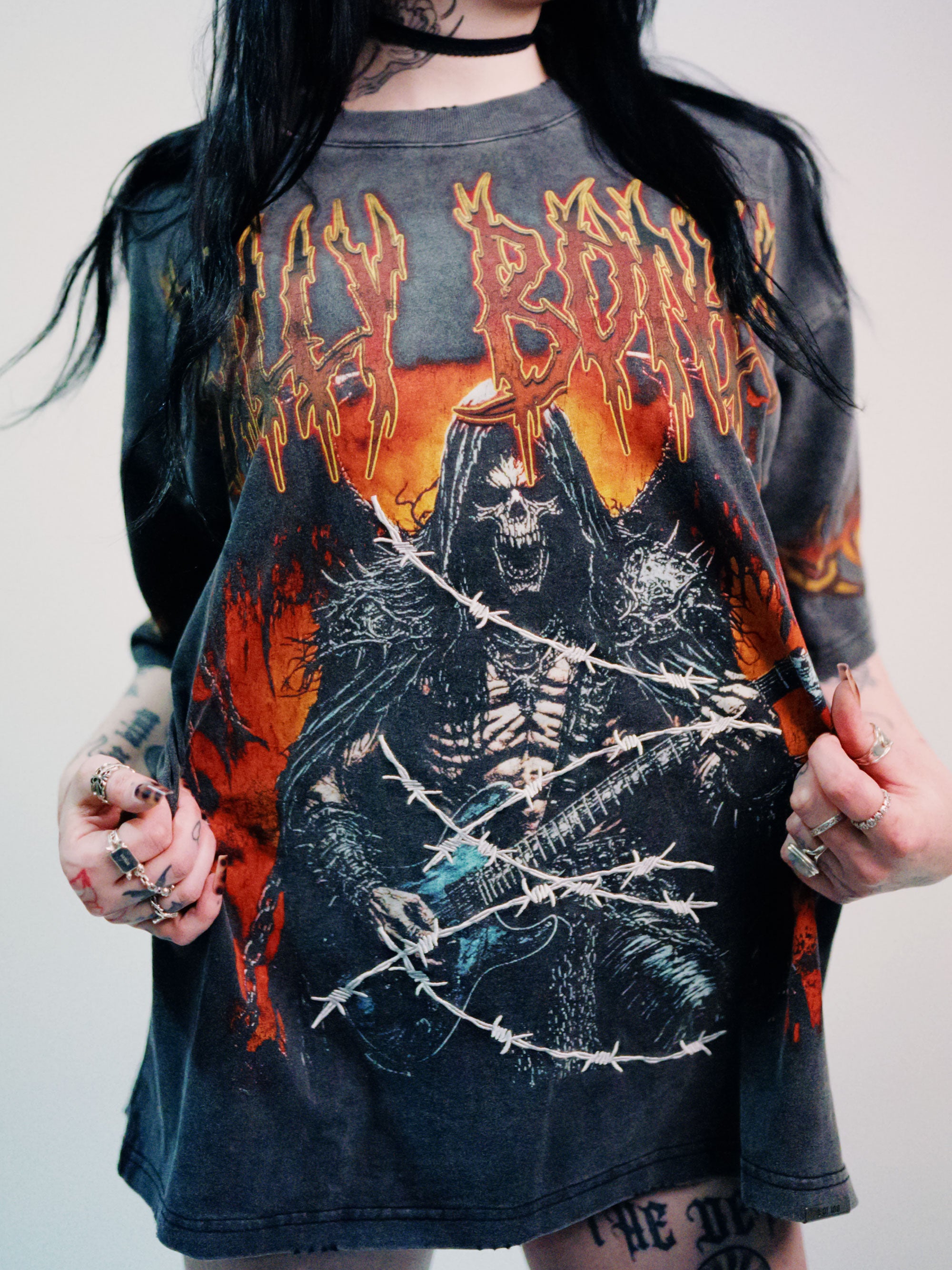 Legacy World Tour Tee - Washed Black
