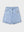 Five Finger Denim Short - Washed Blue