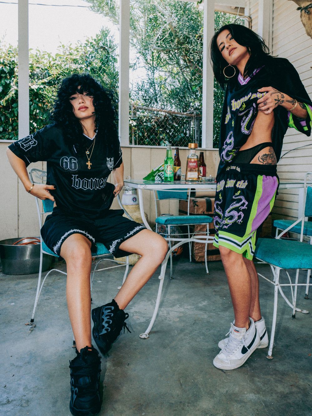 Dragon Bones Jersey - Mesh Green/Purple