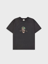 Golf Club Flash Tee - Washed Black | Billy Bones Club