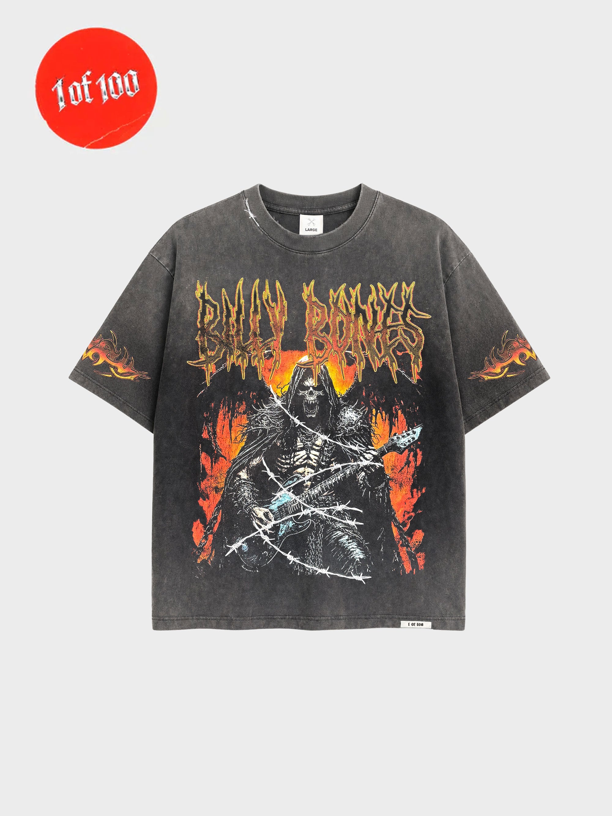 Legacy World Tour Tee - Washed Black