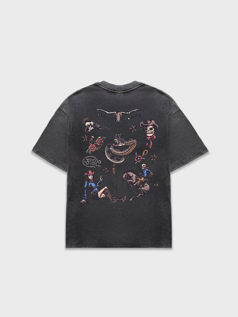 Flash Club 4.0 Tee - Washed Black