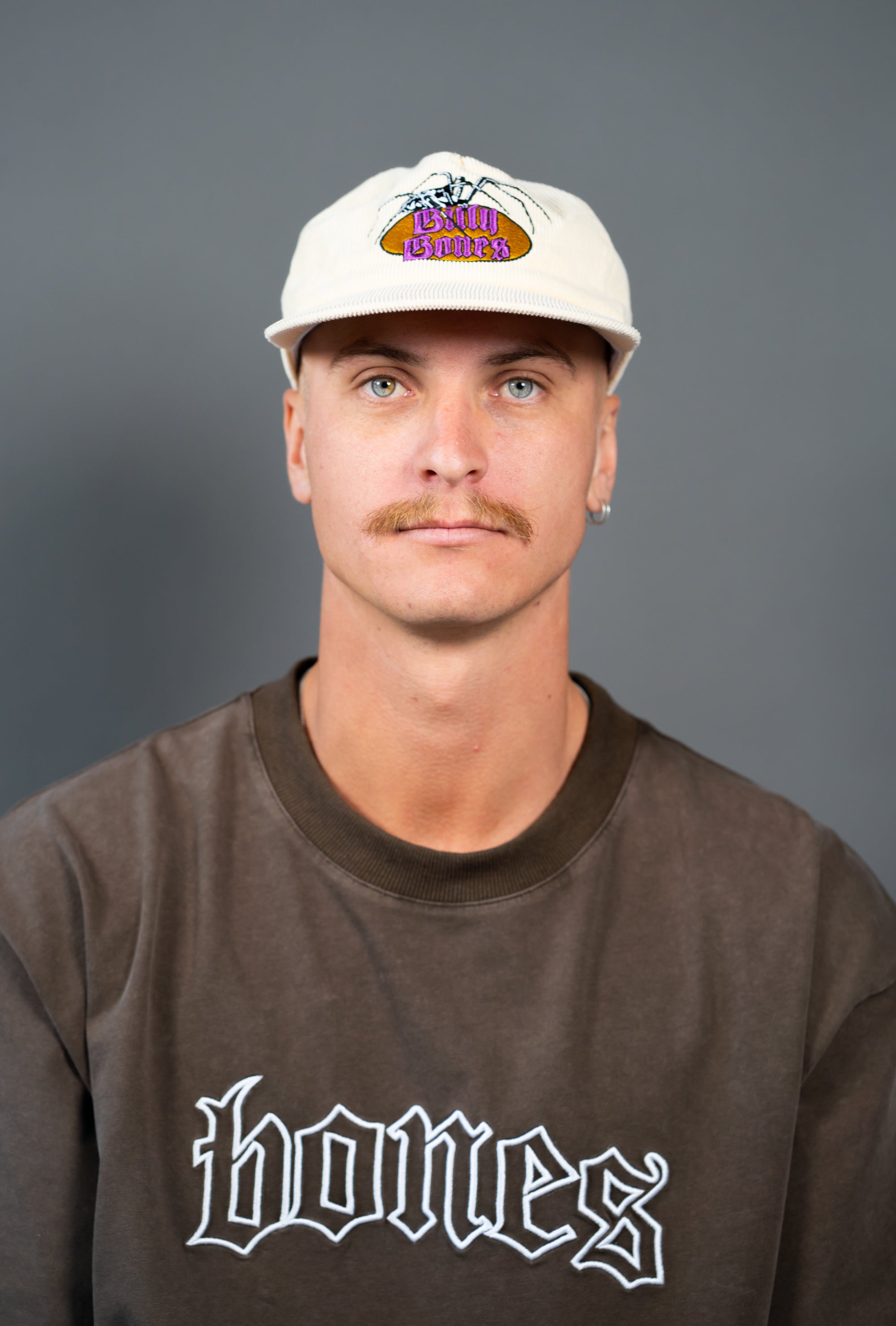 Bones Classic Tee - Washed Brown