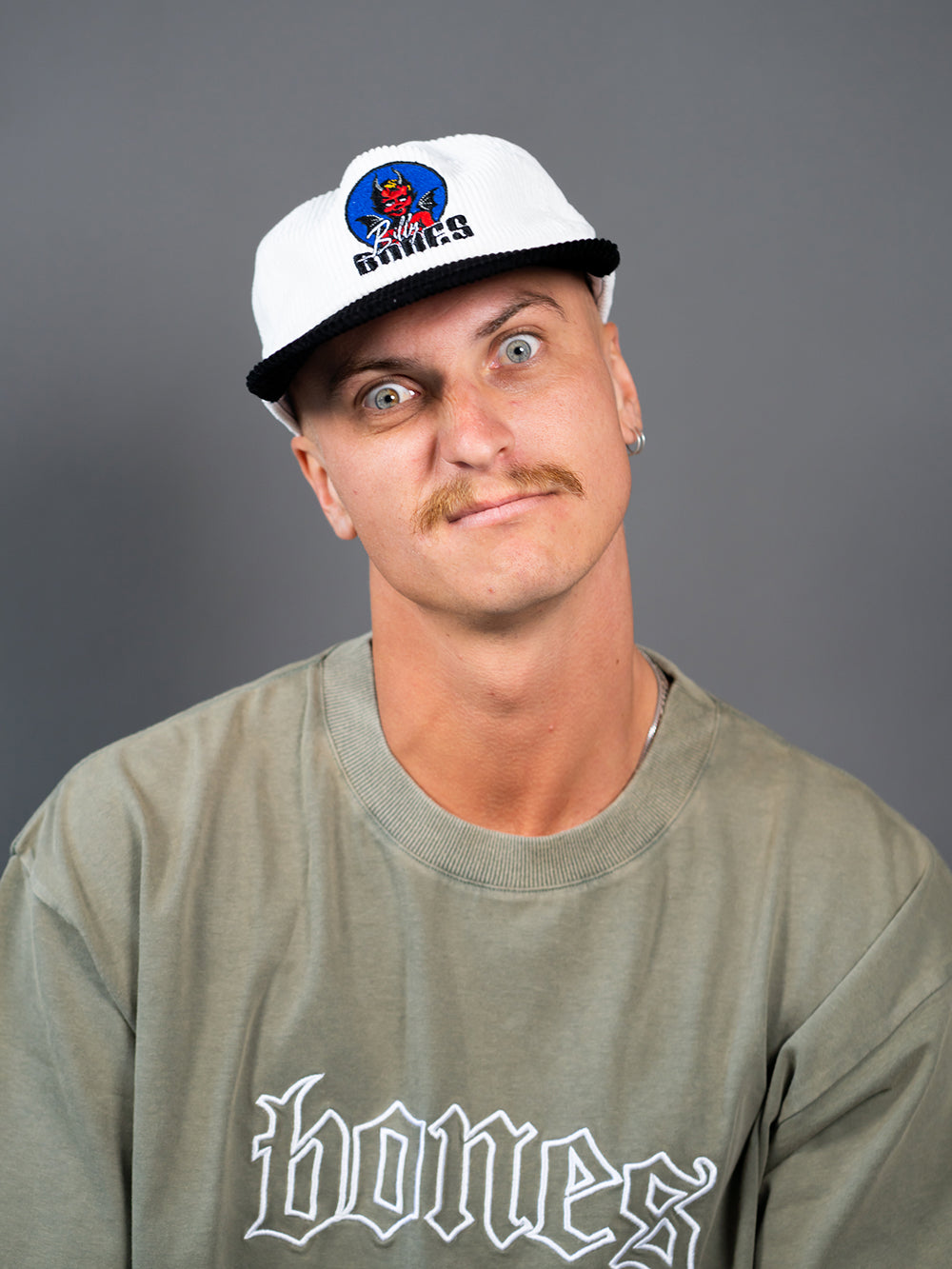 Cheeky Devil Cap - Cord Two Tone