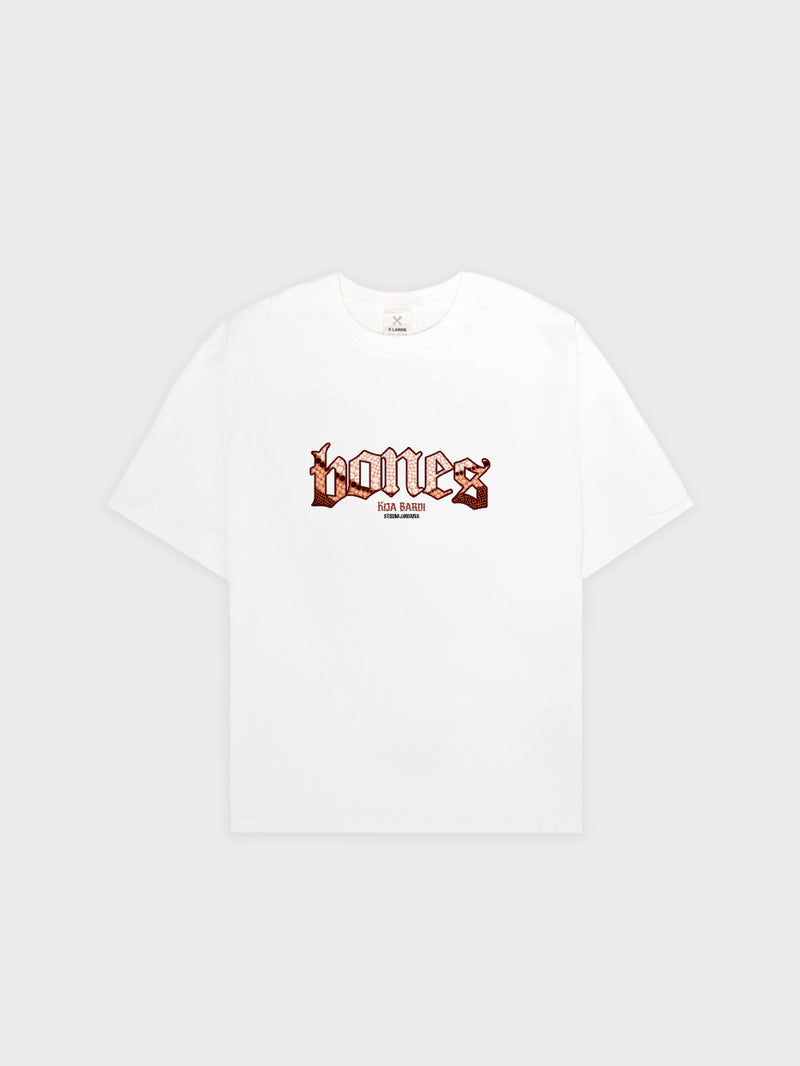 Birarr Bones Lowana Collab Tee -  Vintage White