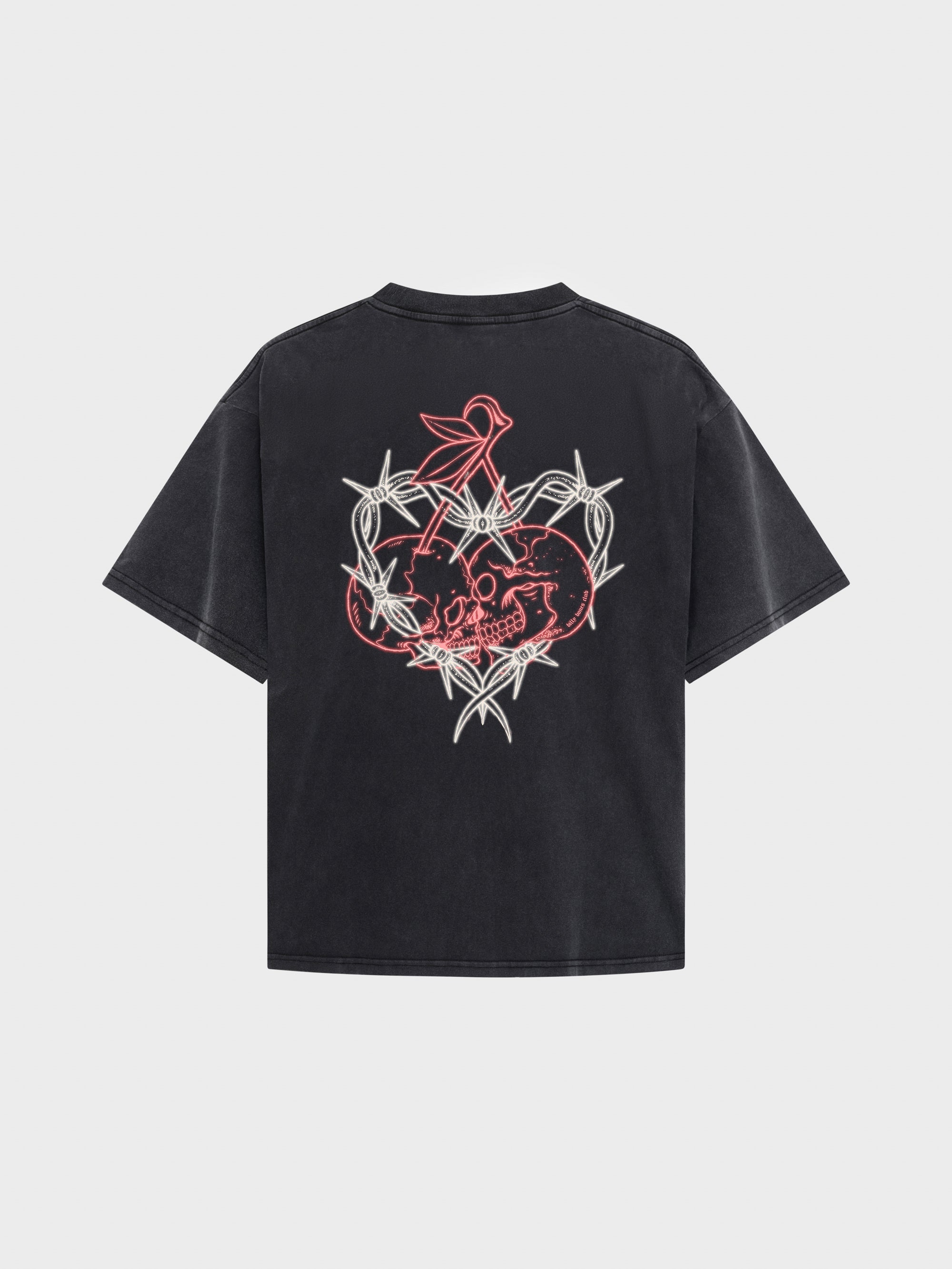 Till Death 4.0 Tee - Washed Black