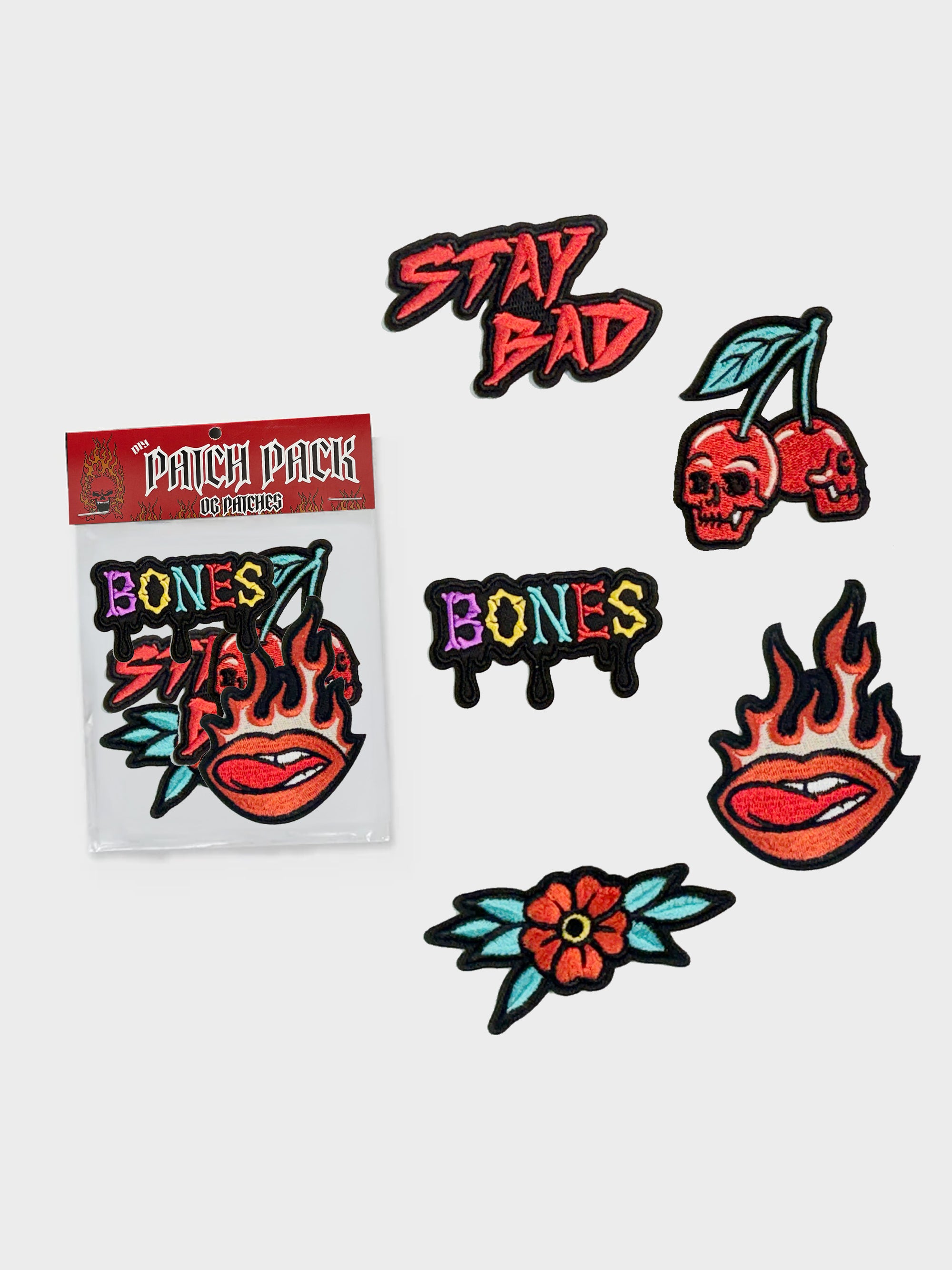Bones DIY Patch Jacket - Vintage Black