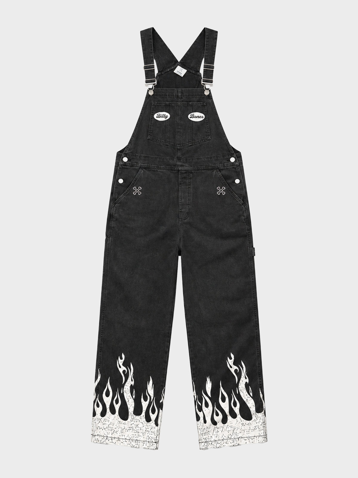Burner Garage Overalls - Washed Black