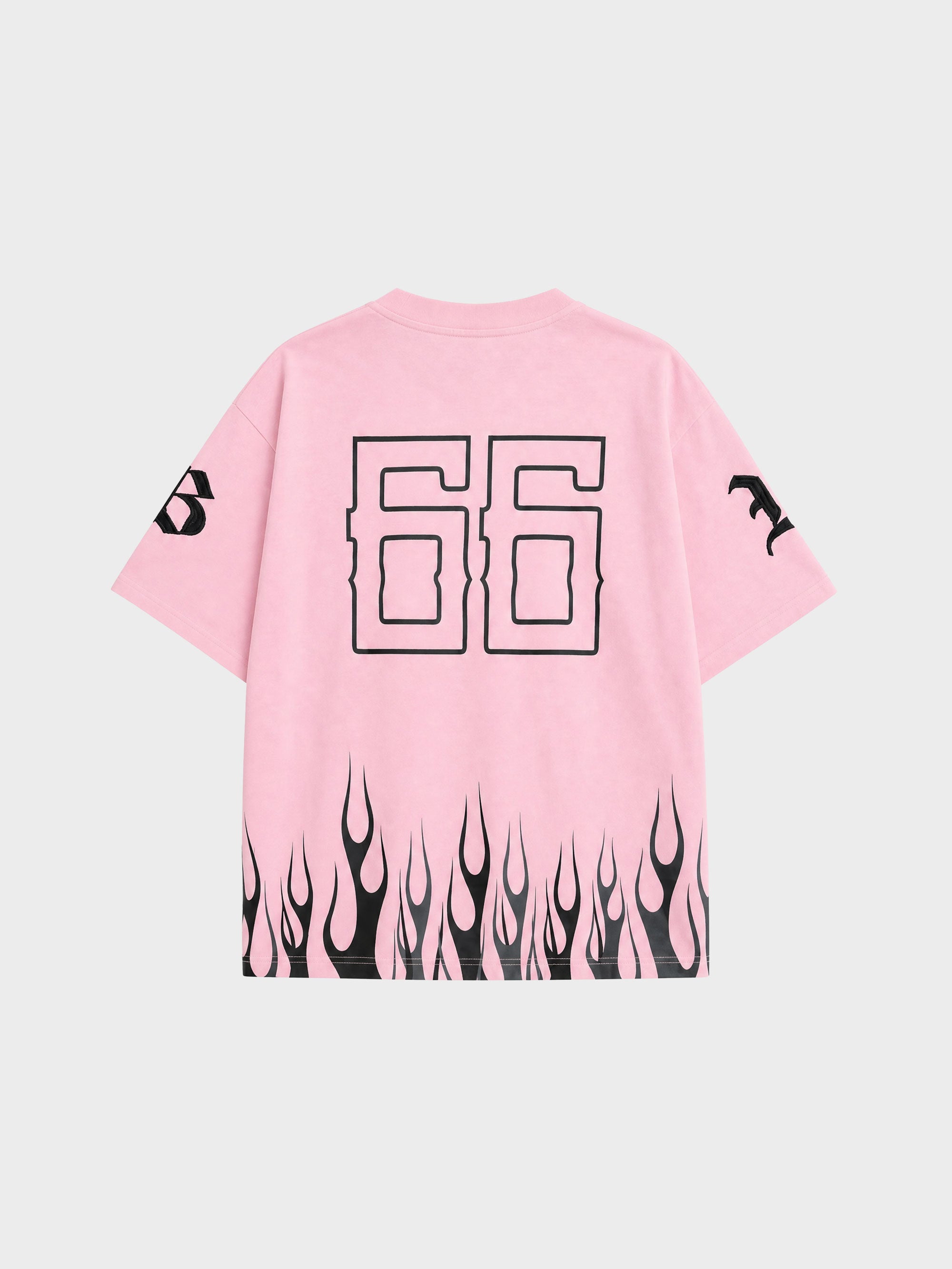 Burner Boxy Tee - Washed Pink