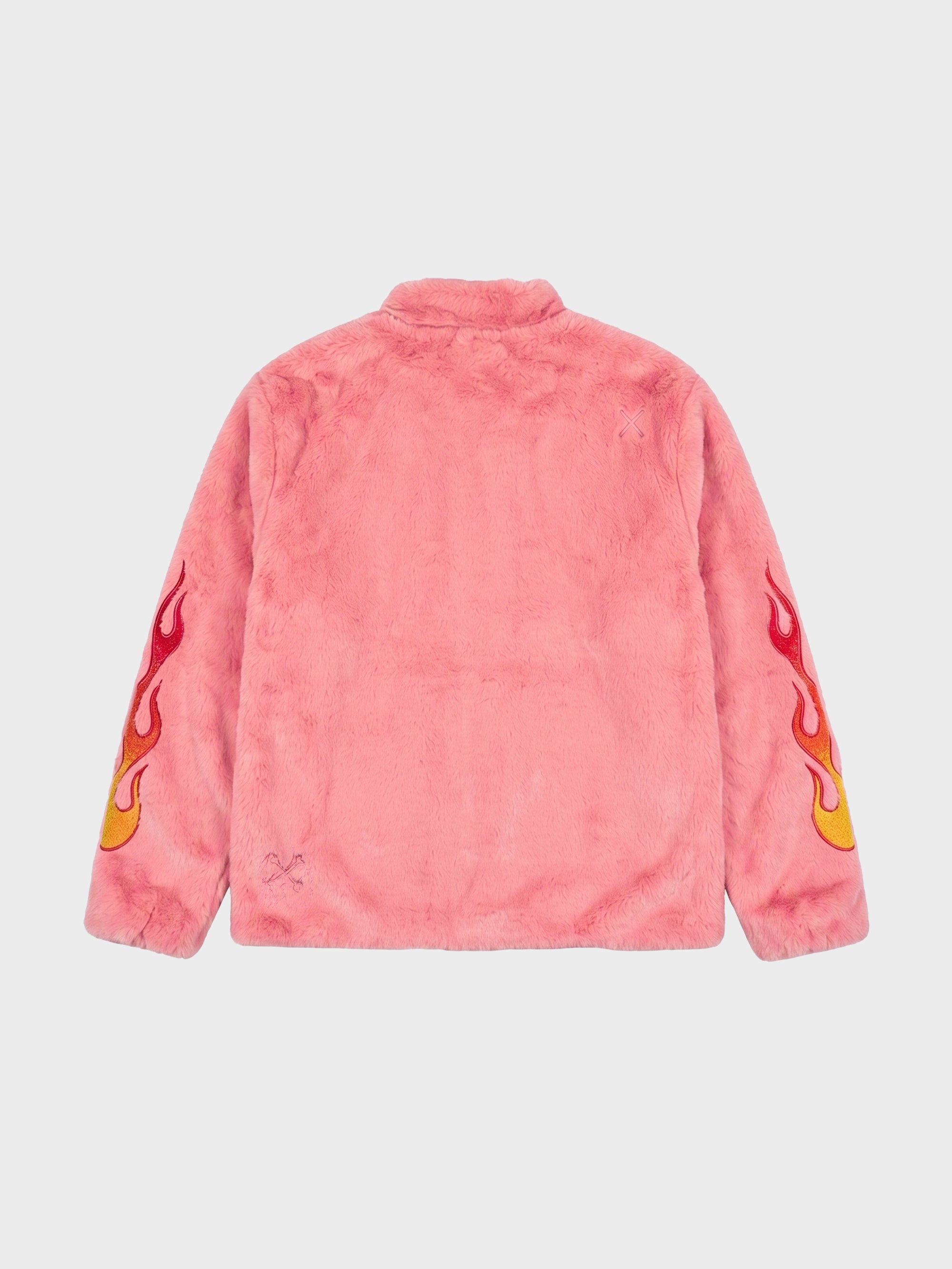 Flaming Fur Jacket - Pink