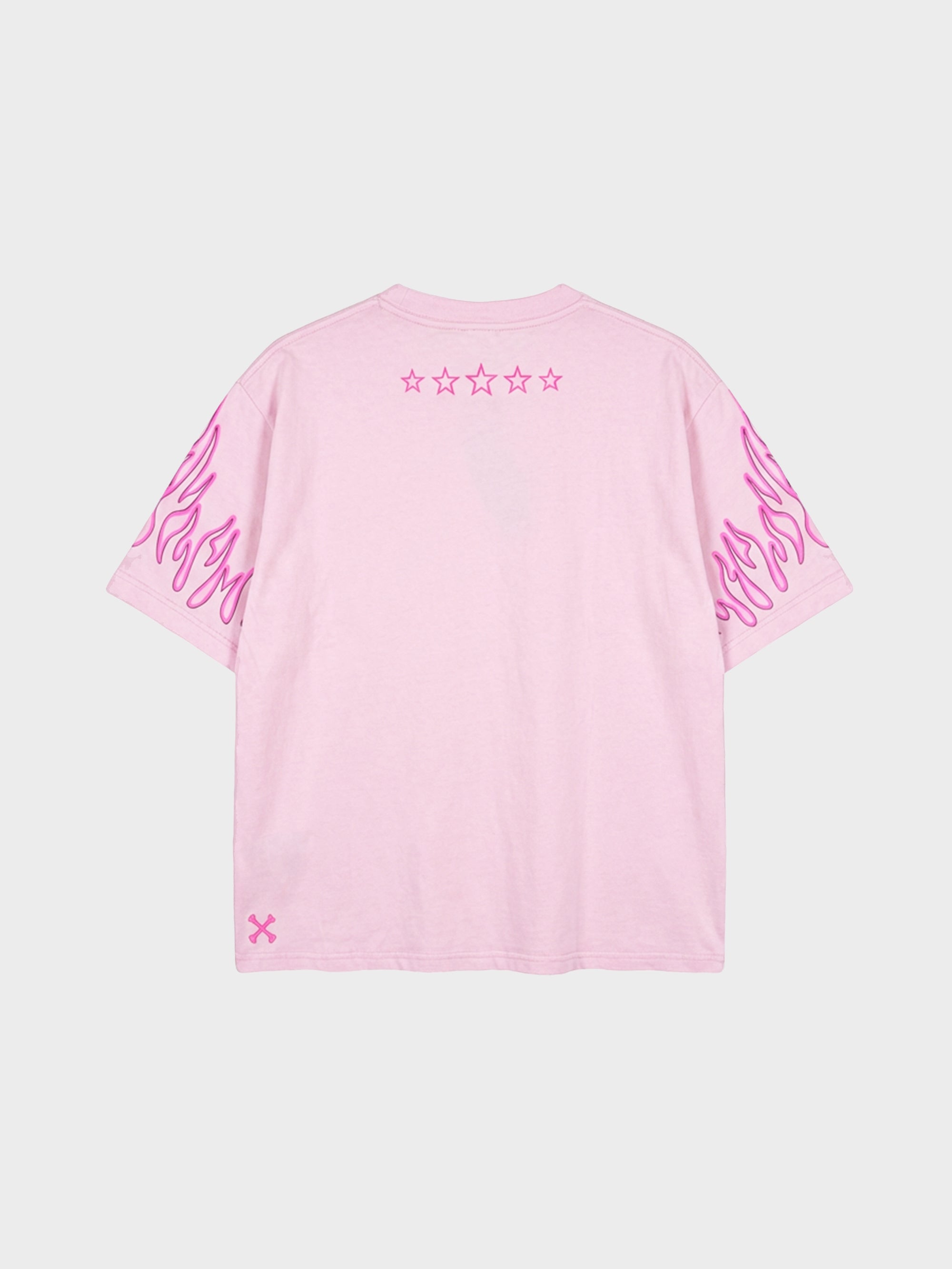 Flamed Rider Tee - Washed Pink